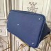 Replica Handbag Store Shark Bolide 45cm Bag In Blue Calfskin