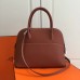 Replica Handbag Store Bolide 31cm Bag In Brown Swift Leather Replica Handbag Store Bolide 31cm Bag In Brown Swift Leather