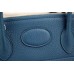 Replica Handbag Store Bolide Tote Bag In Blue Leather