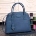 Replica Handbag Store Bolide Tote Bag In Blue Leather
