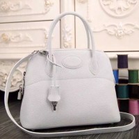 Replica Handbag Store Bolide Tote Bag In White Leather