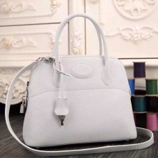 Replica Handbag Store Bolide Tote Bag In White Leather