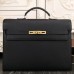 Replica Handbag Store Black Kelly Depeche 38cm Briefcase Bag Replica Handbag Store Black Kelly Depeche 38cm Briefcase Bag