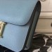 Replica Handbag Store Blue Lin Constance MM 24cm Epsom Leather Bag Replica Handbag Store Blue Lin Constance MM 24cm Epsom Leather Bag