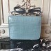 Replica Handbag Store Blue Lin Constance MM 24cm Crocodile Bag