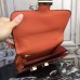 Replica Handbag Store Orange Constance MM 24cm Crocodile Bag