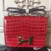 Replica Handbag Store Red Constance MM 24cm Crocodile Bag