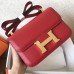 Replica Handbag Store Epsom Constance 24cm Red Handmade Bag Replica Handbag Store Epsom Constance 24cm Red Handmade Bag