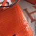 Replica Handbag Store Constance 24cm Orange Porosus Crocodile Replica Handbag Store Constance 24cm Orange Porosus Crocodile