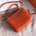 Replica Handbag Store Constance 24cm Orange Porosus Crocodile Replica Handbag Store Constance 24cm Orange Porosus Crocodile