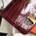 Replica Handbag Store Constance 24cm Bourgogne Porosus Crocodile
