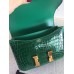 Replica Handbag Store Constance 24cm Green Porosus Crocodile