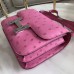 Replica Handbag Store Mini Constance 18cm Pink Ostrich Leather