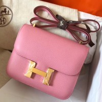 Replica Handbag Store Mini Constance 18cm Pink Epsom Bag Replica Handbag Store Mini Constance 18cm Pink Epsom Bag