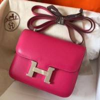 Replica Handbag Store Mini Constance 18cm Rose Red Epsom Bag Replica Handbag Store Mini Constance 18cm Rose Red Epsom Bag