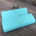 Replica Handbag Store Handmade Egee Clutch In Atoll Blue Swift Leather