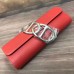 Replica Handbag Store Handmade Egee Clutch In Red Swift Leather