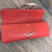 Replica Handbag Store Handmade Egee Clutch In Red Swift Leather
