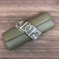 Replica Handbag Store Handmade Egee Clutch In Khaki Swift Leather Replica Handbag Store Handmade Egee Clutch In Khaki Swift Leather