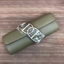 Replica Handbag Store Handmade Egee Clutch In Khaki Swift Leather Replica Handbag Store Handmade Egee Clutch In Khaki Swift Leather