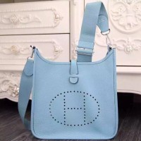 Replica Handbag Store Light Blue Evelyne III PM Bag Replica Handbag Store Light Blue Evelyne III PM Bag
