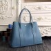 Replica Handbag Store Small Garden Party 30cm Tote In Jean Blue Leather