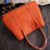 Replica Handbag Store Small Garden Party 30cm Tote In Orange Leather