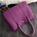 Replica Handbag Store Small Garden Party 30cm Tote In Purple Leather