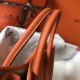 Replica Handbag Store Orange Clemence Garden Party 30cm Handmade Bag