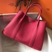 Replica Handbag Store Rose Red Clemence Garden Party 30cm Handmade Bag