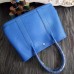 Replica Handbag Store Medium Garden Party 36cm Tote In Blue Leather