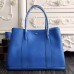 Replica Handbag Store Medium Garden Party 36cm Tote In Blue Leather