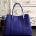 Replica Handbag Store Medium Garden Party 36cm Tote In Electric Blue Leather