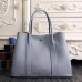 Replica Handbag Store Medium Garden Party 36cm Tote In Blue Lin Leather