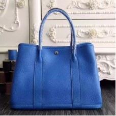 Replica Handbag Store Medium Garden Party 36cm Tote In Blue Leather Replica Handbag Store Medium Garden Party 36cm Tote In Blue Leather