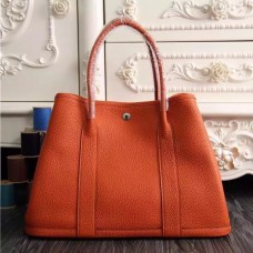 Replica Handbag Store Medium Garden Party 36cm Tote In Orange Leather Replica Handbag Store Medium Garden Party 36cm Tote In Orange Leather