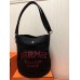 Replica Handbag Store Grooming Bucket Bag In Black Canvas