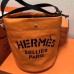 Replica Handbag Store Grooming Bucket Bag In Orange Canvas