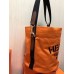 Replica Handbag Store Grooming Bucket Bag In Orange Canvas
