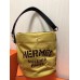 Replica Handbag Store Grooming Bucket Bag In Yellow Canvas