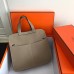 Replica Handbag Store Halzan Bag In Grey Togo Leather