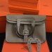 Replica Handbag Store Halzan Bag In Grey Togo Leather
