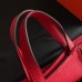 Replica Handbag Store Halzan Bag In Red Clemence Leather Replica Handbag Store Halzan Bag In Red Clemence Leather