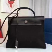 Replica Handbag Store Herbag Zip PM 31cm Bag In Black Canvas
