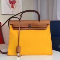 Replica Handbag Store Herbag Zip PM 31cm Bag In Yellow Canvas Replica Handbag Store Herbag Zip PM 31cm Bag In Yellow Canvas