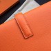 Replica Handbag Store Orange Epsom Jige Elan 29 Clutch