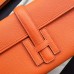 Replica Handbag Store Orange Epsom Jige Elan 29 Clutch