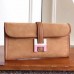 Replica Handbag Store Ocre Suede Jige Elan 29 Clutch Bag