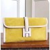 Replica Handbag Store Yellow Suede Jige Elan 29 Clutch Bag