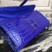 Replica Handbag Store Jige Elan 29 Clutch In Blue Electric Crocodile Leather